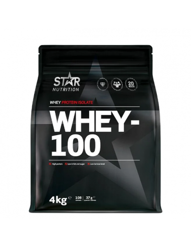 Star Nutrition Whey-100 4 kg fitwarehouse.fi