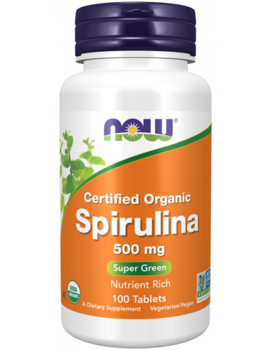 Spirulina, 500 mg, 100 tabs