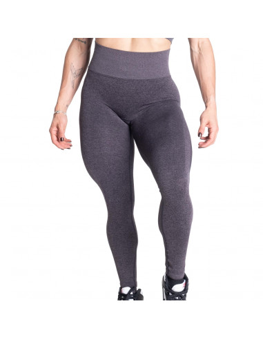 Curve Scrunch Leggings, Black Melange