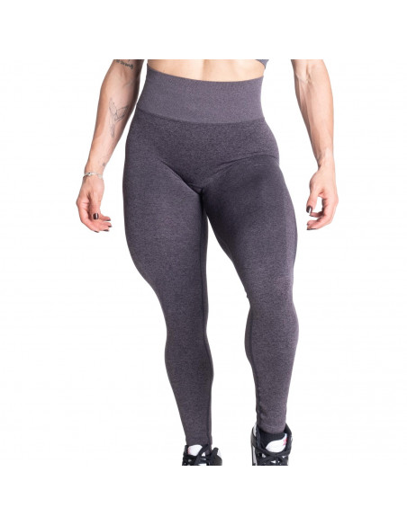 Curve Scrunch Leggings, Black Melange