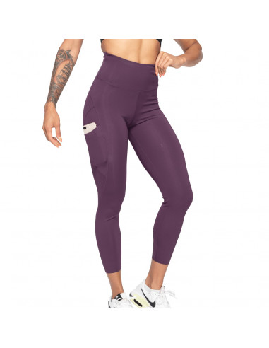 High Waist Leggings, Athletic Purple
