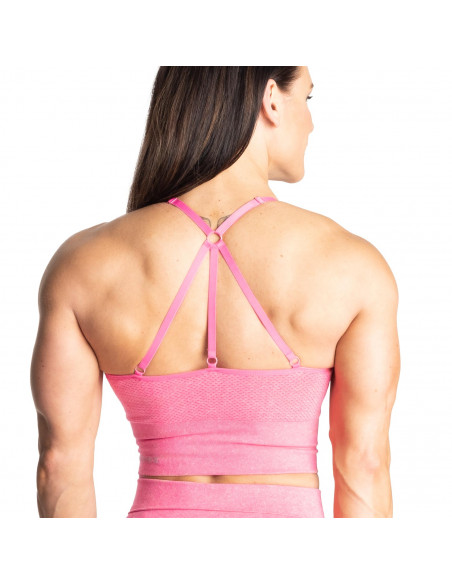 Astoria Seamless Bra, Hotpink Melange