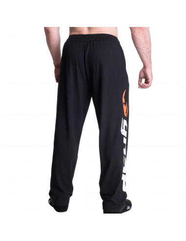 Gasp Sweat Pants, Black/White