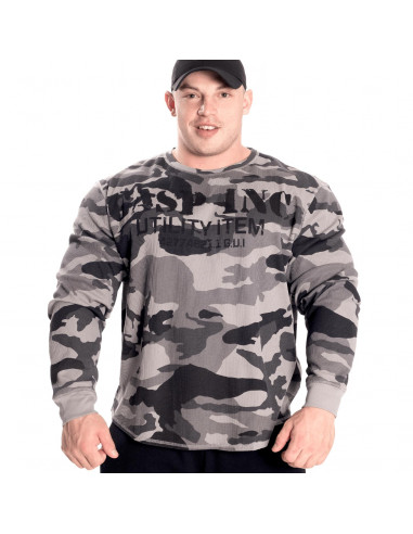 GASP Thermal Gym Sweater, Tactical Camo Fitwarehouse.fi