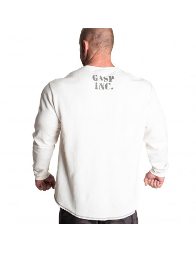 Thermal Gym Sweater, Off White