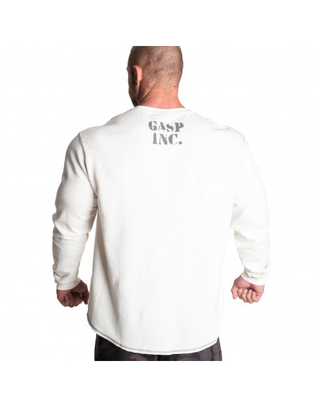 Thermal Gym Sweater, Off White