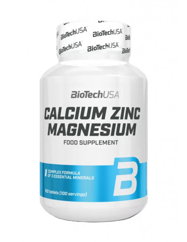 Calcium Zinc Magnesium, 100 tabs
