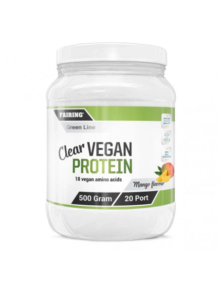 Fairing Clear Vegan Protein Fitwarehouse.fi