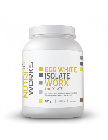 Nutri Works Egg White Isolate Worx Fitwarehouse.fi