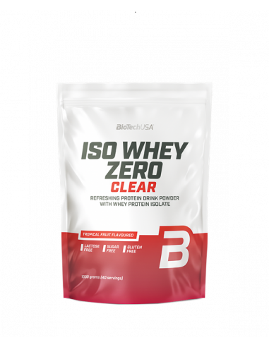 Biotech USA Iso Whey Zero Clear Whey Fitwarehouse.fi