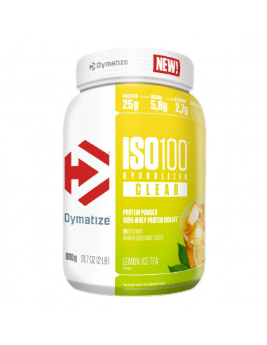 Dymatize Iso-100 Hydrolyzed Clear Whey Fitwarehouse.fi