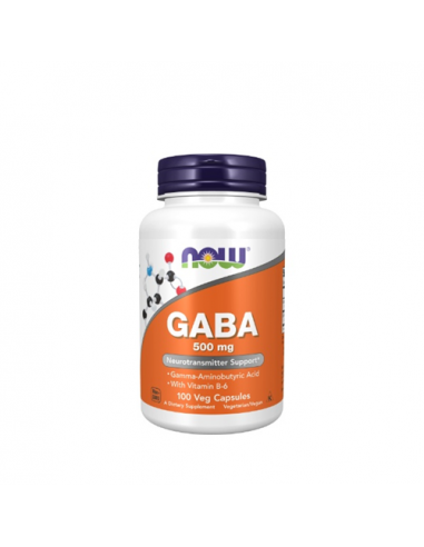 Gaba 500mg + B6, 200 vegcaps