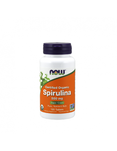 Spirulina, 500 mg, 100 tabs
