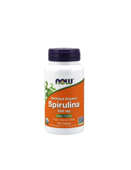 Spirulina, 500 mg, 100 tabs