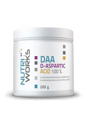 DAA D-aspartic acid 100% 200g