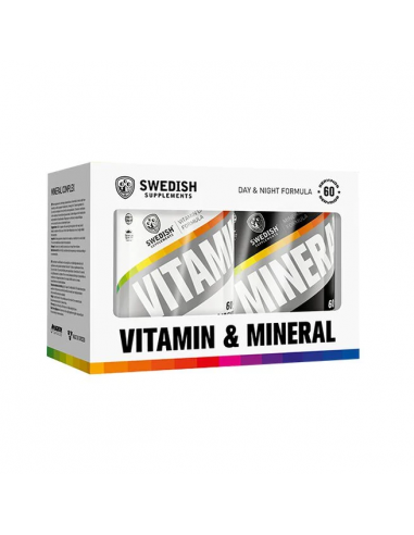 100%  Vita-Mineral, 2 x 60 caps