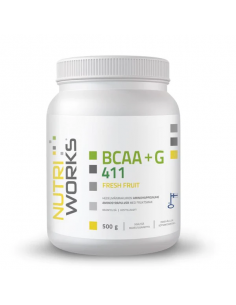 Nutriworks Stevia Bcaa 411 glutamiini 2