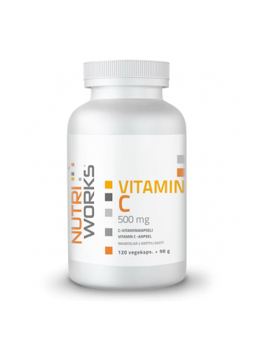 Vitamin C 500mg, 120 vegcaps