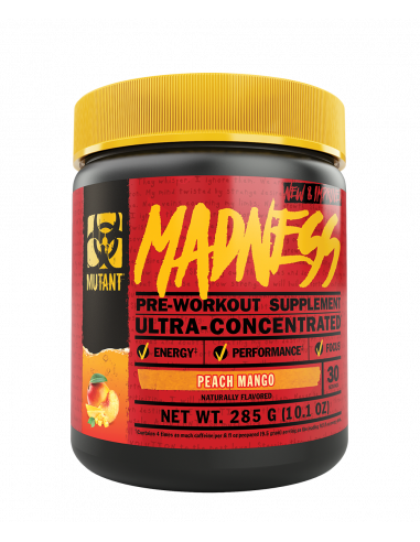 Mutant Madness, 30 servings, Peach Mango
