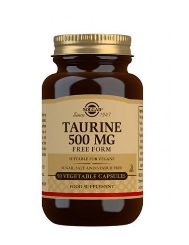 Taurine 500 mg, 50 caps