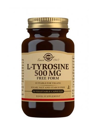 L-Tyrosine 500mg, 50 caps